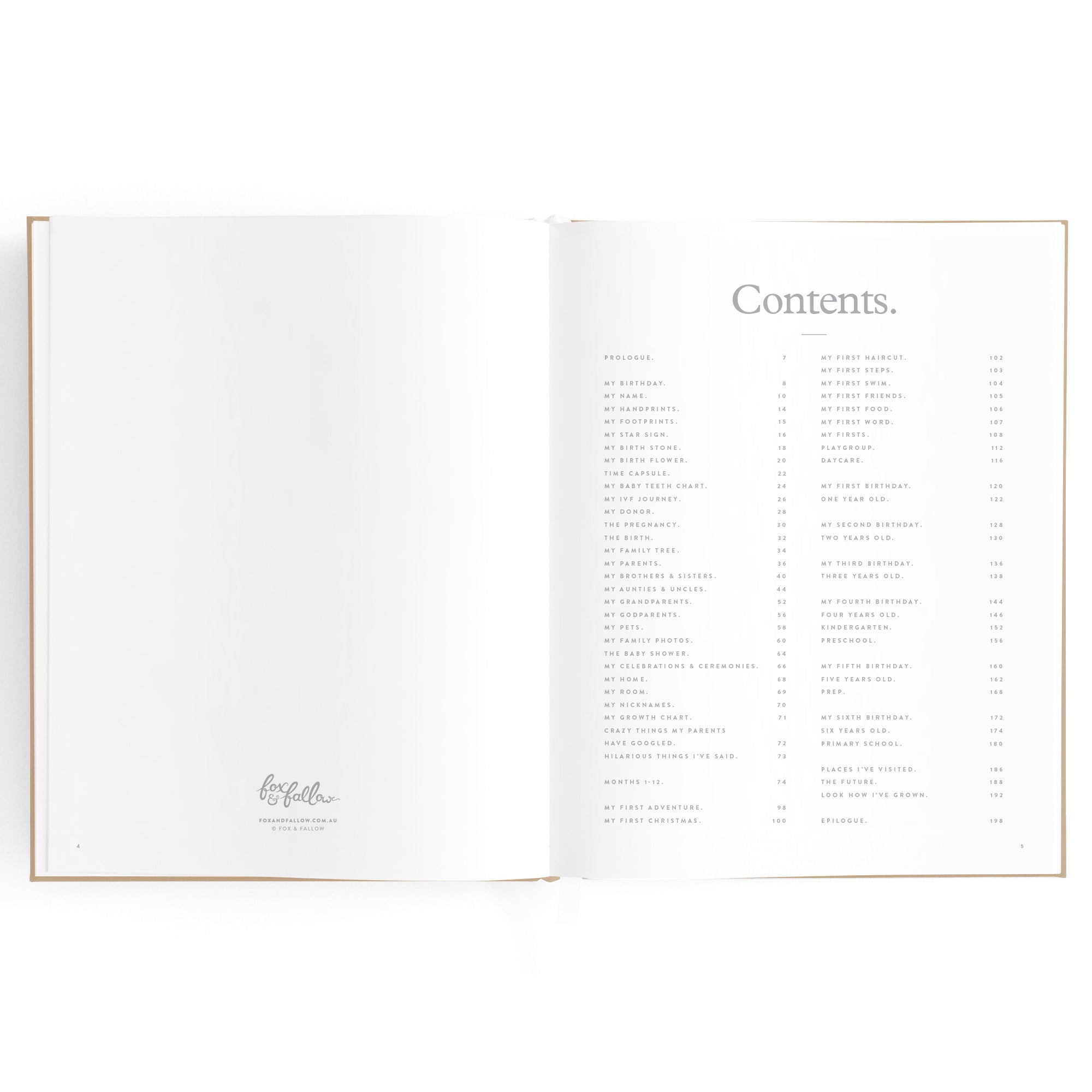 Baby Book Biscuit Boxed - 3rd Edition - PRE-ORDER (MAY)