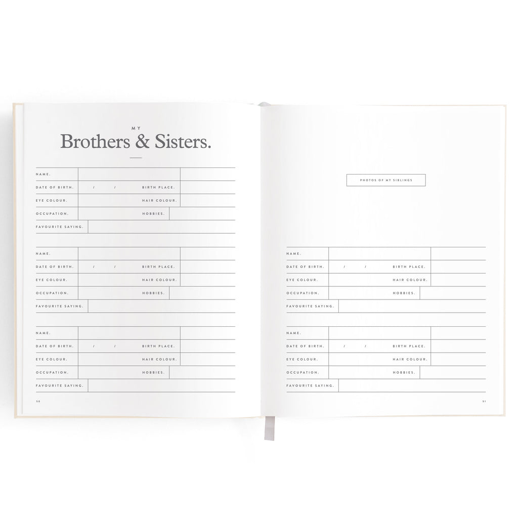 This Is My Story Memoir Journal Cream Boxed - PRE-ORDER (ARRIVING MAY)