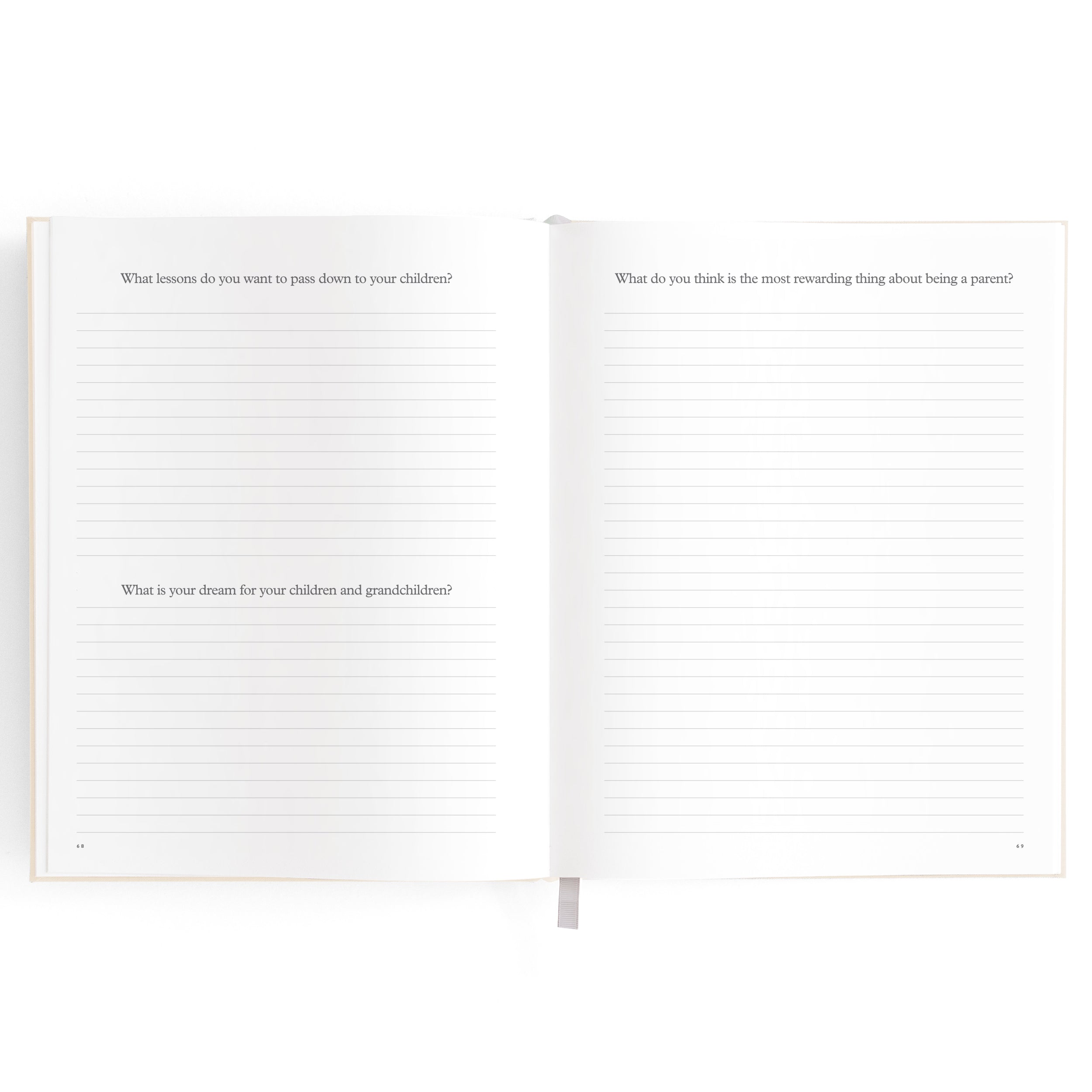 This Is My Story Memoir Journal Cream Boxed - PRE-ORDER (ARRIVING MAY)