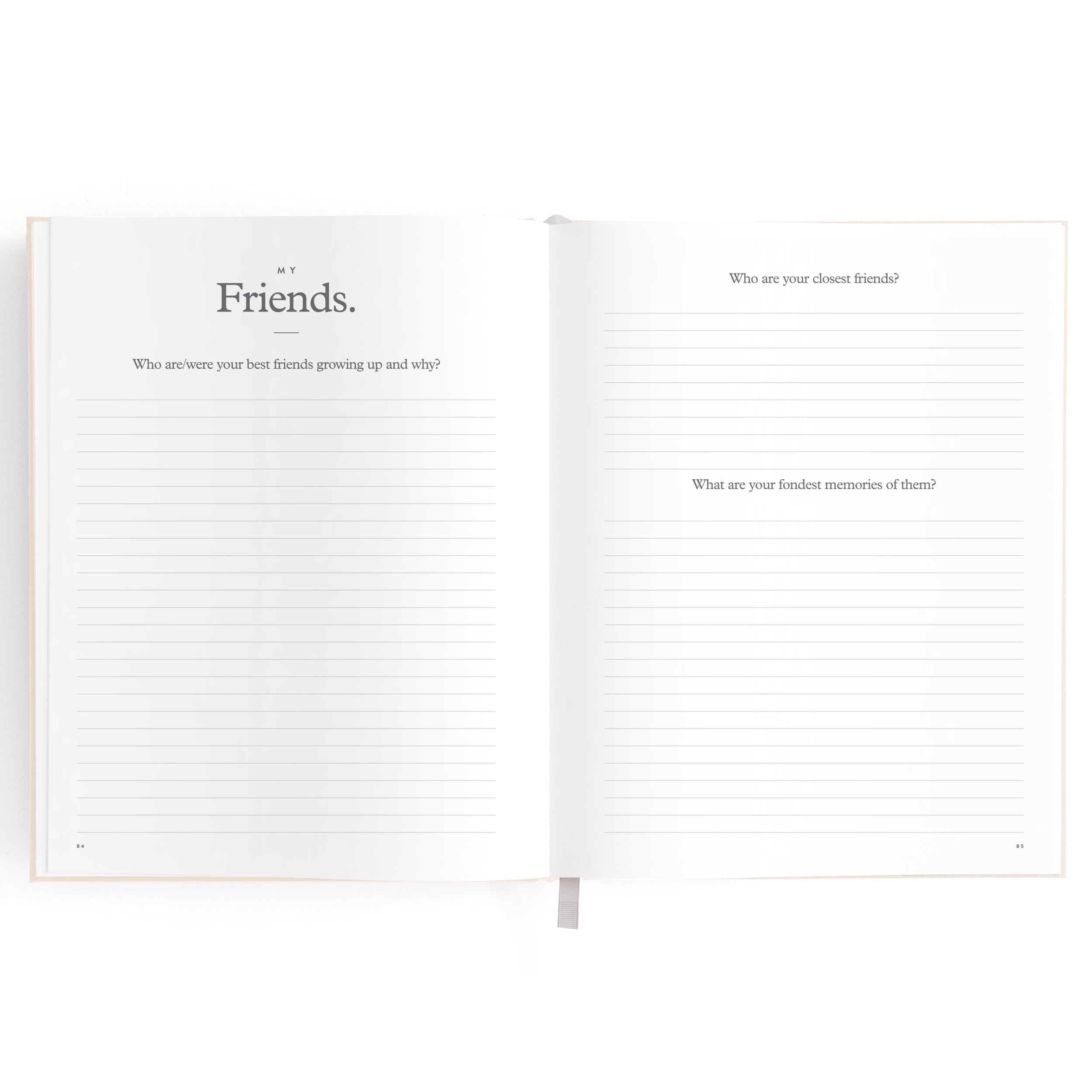 This Is My Story Memoir Journal Cream Boxed - PRE-ORDER (ARRIVING MAY)