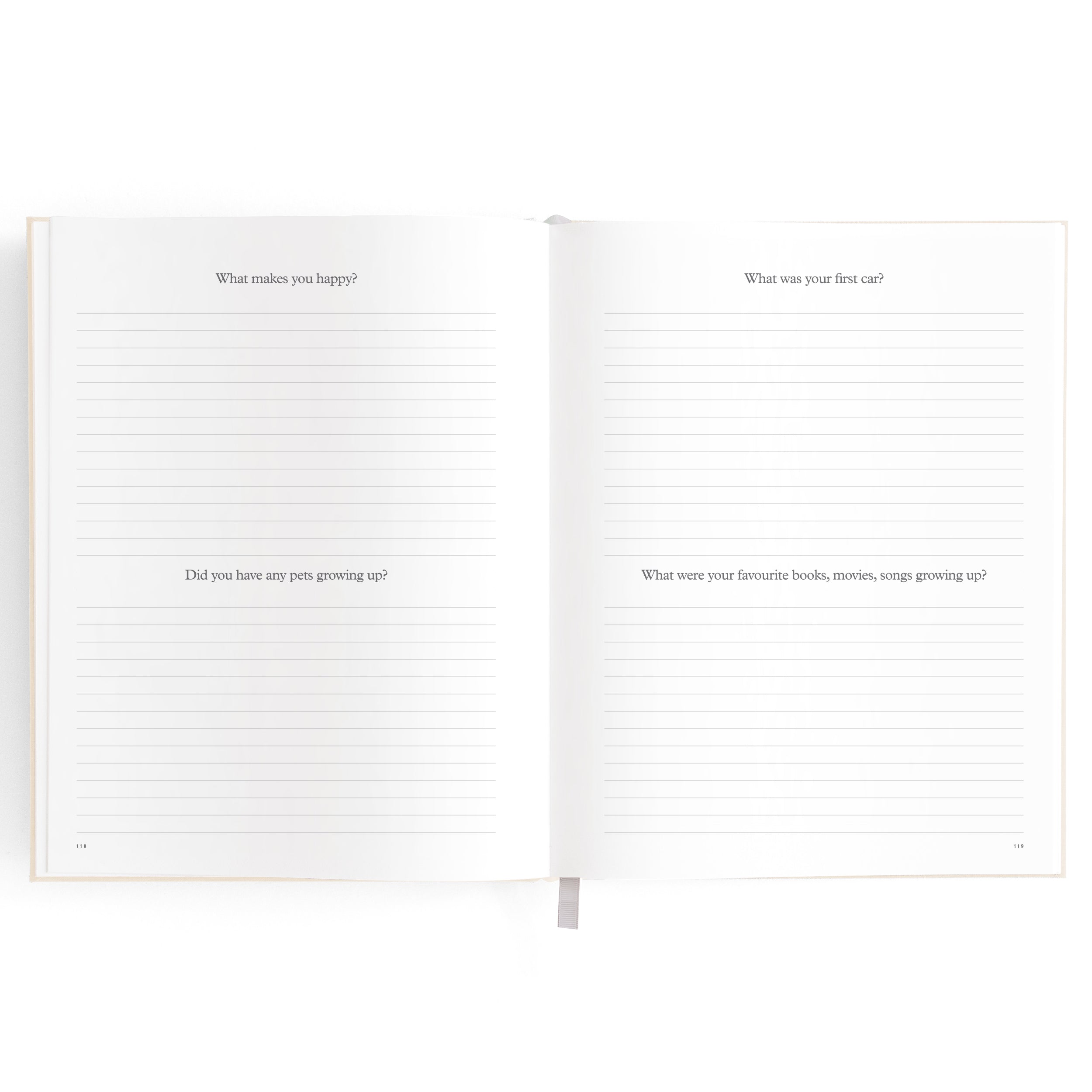 This Is My Story Memoir Journal Cream Boxed - PRE-ORDER (ARRIVING MAY)