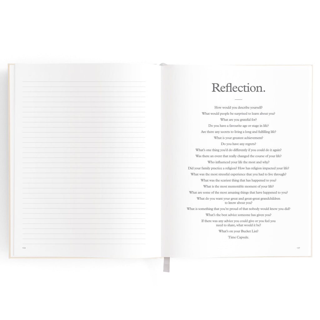 This Is My Story Memoir Journal Cream Boxed - PRE-ORDER (ARRIVING MAY)