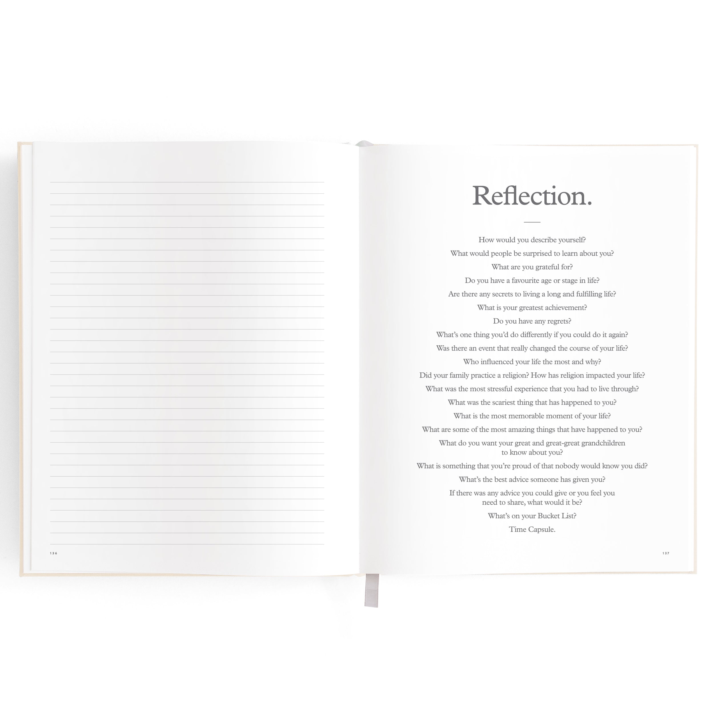 This Is My Story Memoir Journal Cream Boxed - PRE-ORDER (ARRIVING MAY)