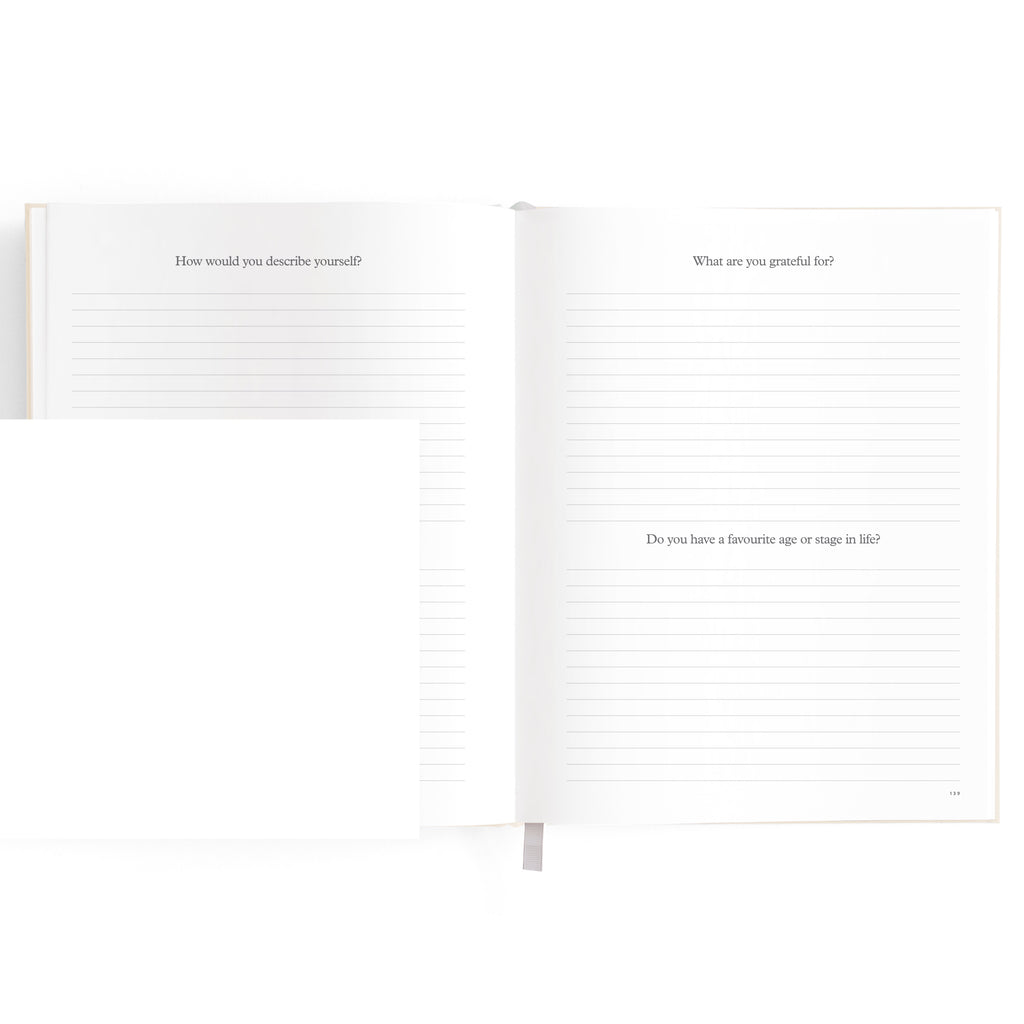 This Is My Story Memoir Journal Cream - PRE-ORDER (ARRIVING MAY)