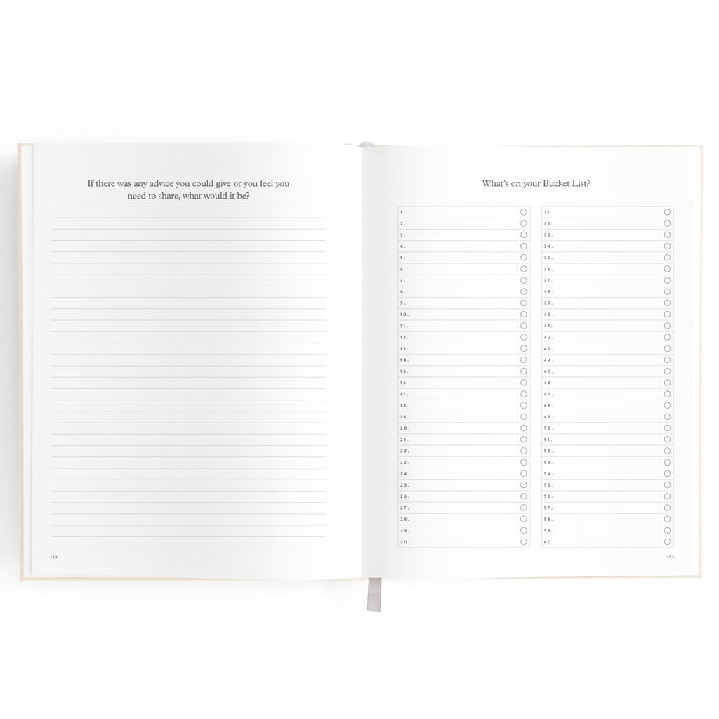 This Is My Story Memoir Journal Cream Boxed - PRE-ORDER (ARRIVING MAY)