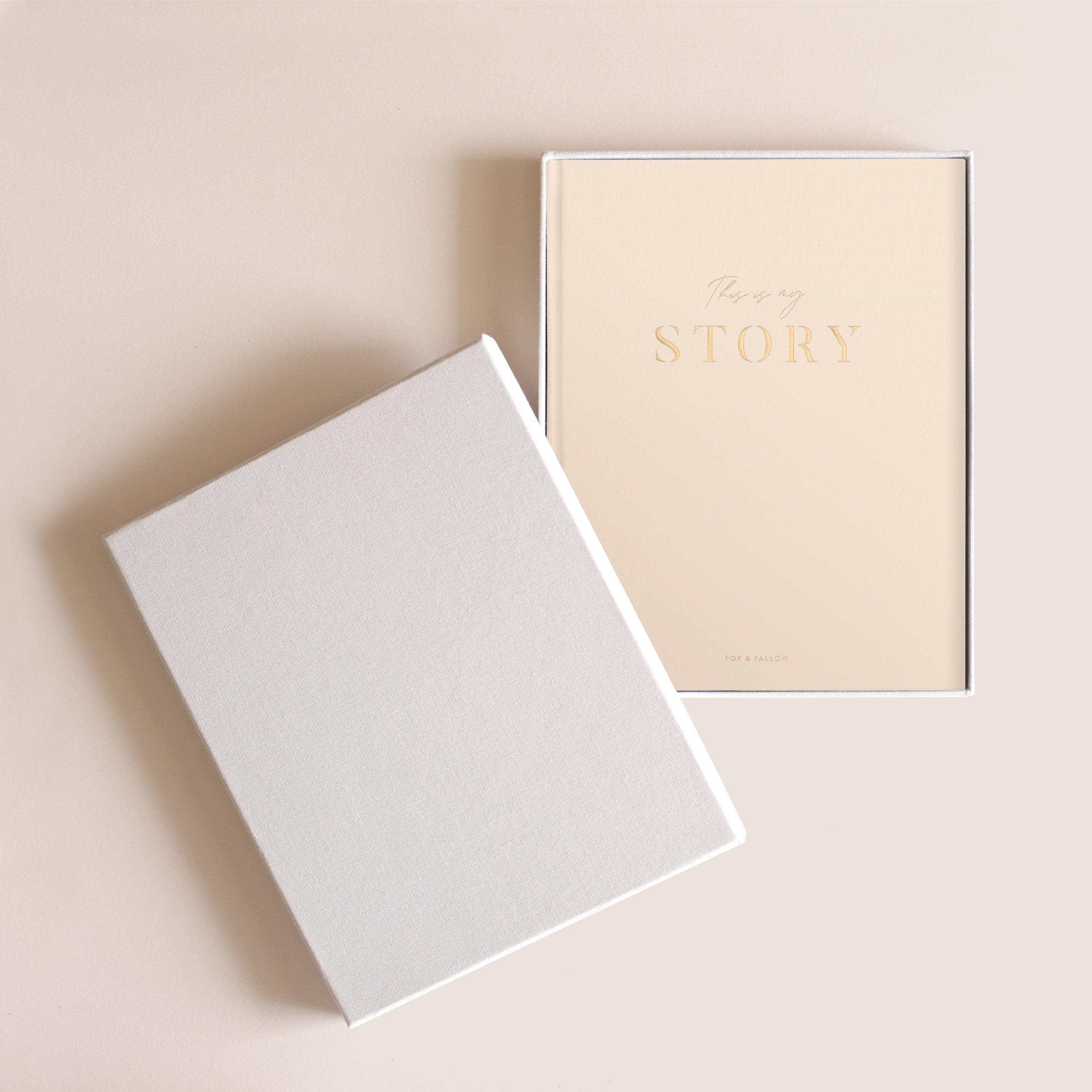 This Is My Story Memoir Journal Cream Boxed - PRE-ORDER (ARRIVING MAY)