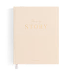 This Is My Story Memoir Journal Cream - PRE-ORDER (ARRIVING MAY)