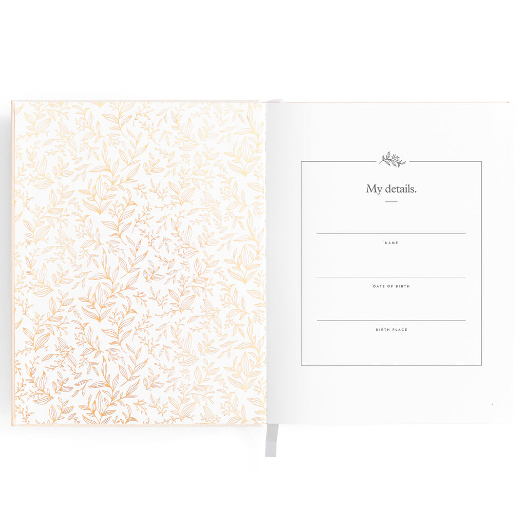 This Is My Story Memoir Journal Cream - PRE-ORDER (ARRIVING MAY)