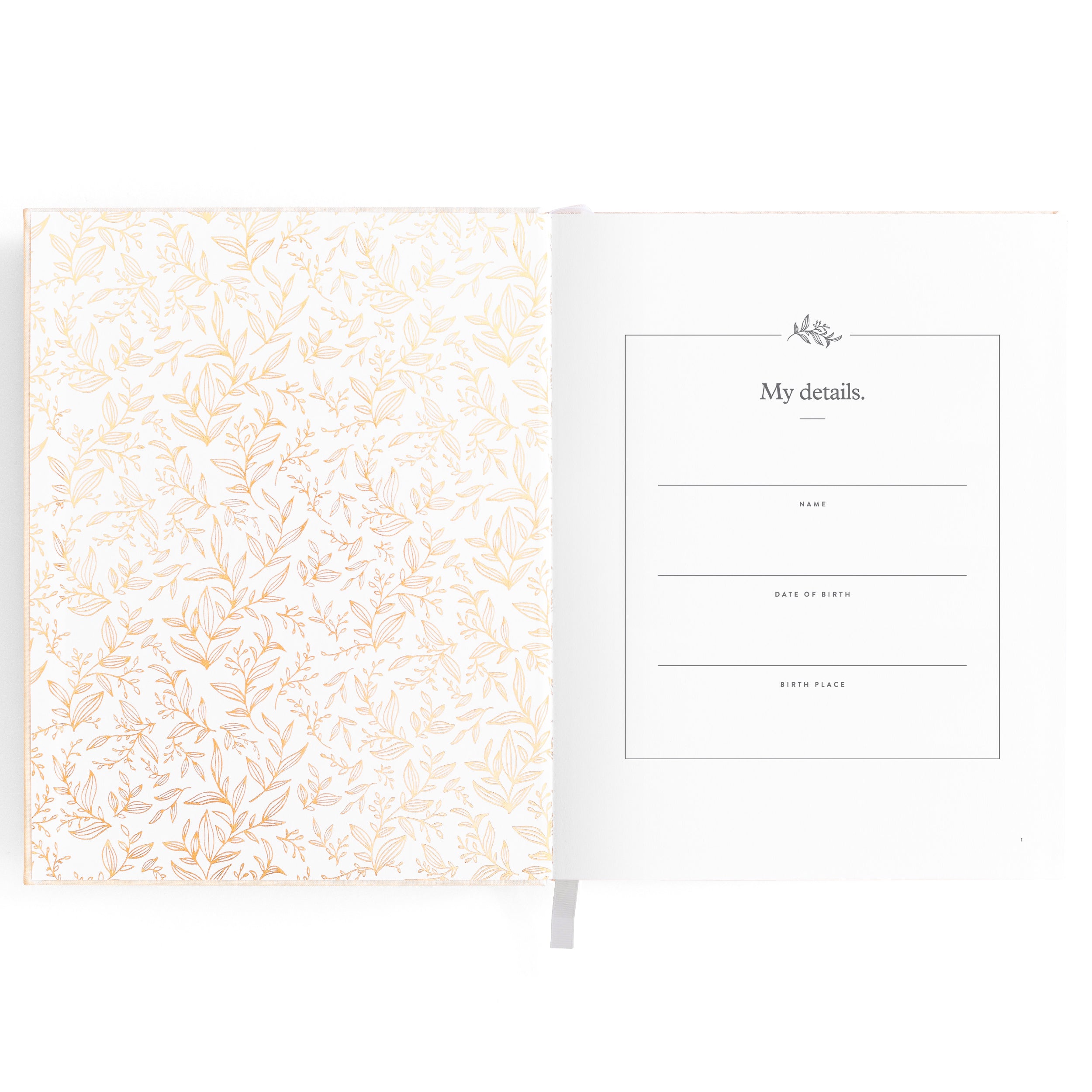 This Is My Story Memoir Journal Cream - PRE-ORDER (ARRIVING MAY)