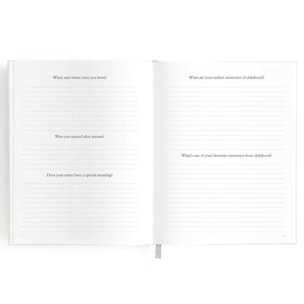 This Is My Story Memoir Journal Cream Boxed - PRE-ORDER (ARRIVING MAY)