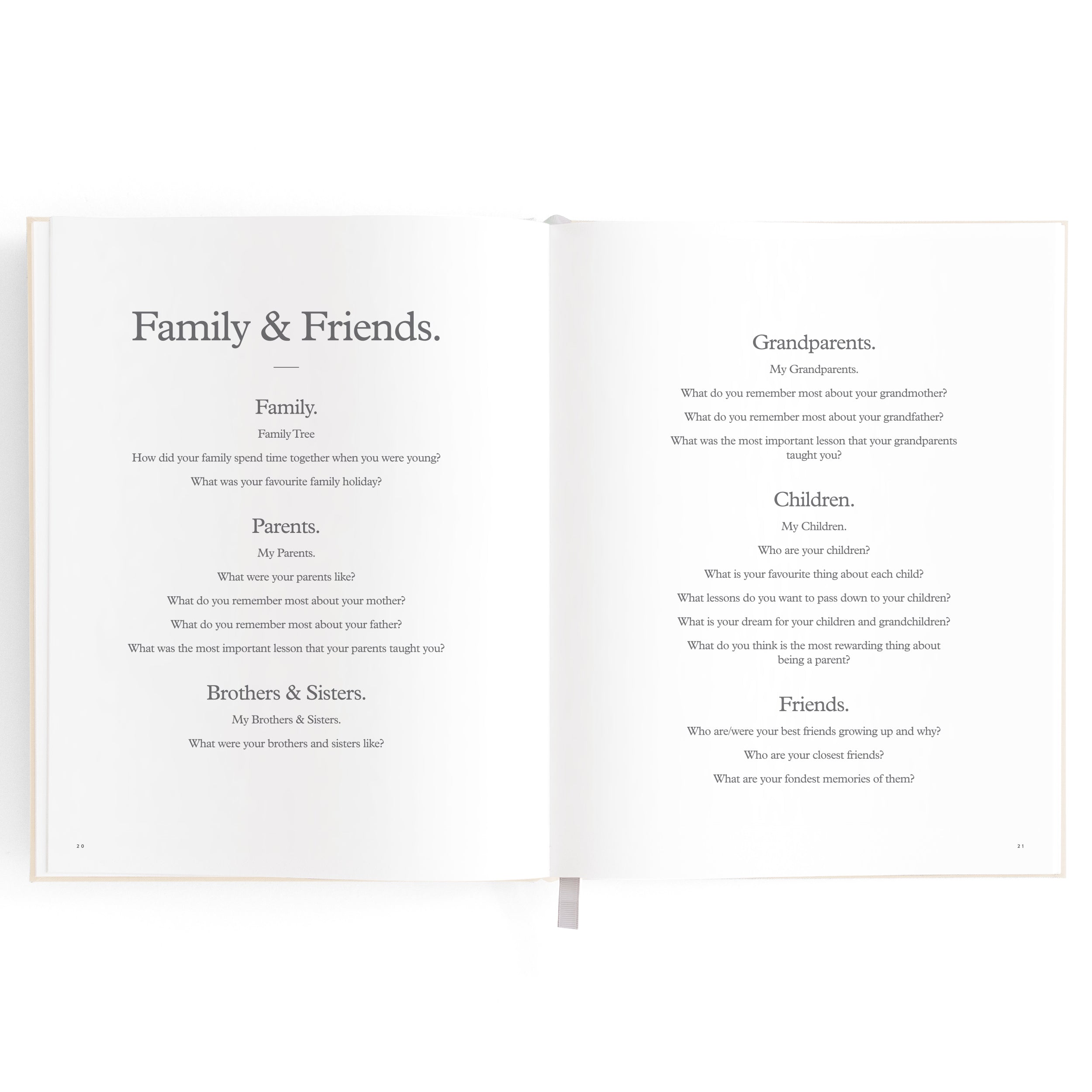 This Is My Story Memoir Journal Cream - PRE-ORDER (ARRIVING MAY)