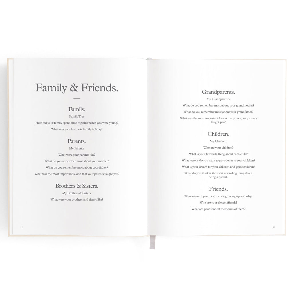 This Is My Story Memoir Journal Cream Boxed - PRE-ORDER (ARRIVING MAY)