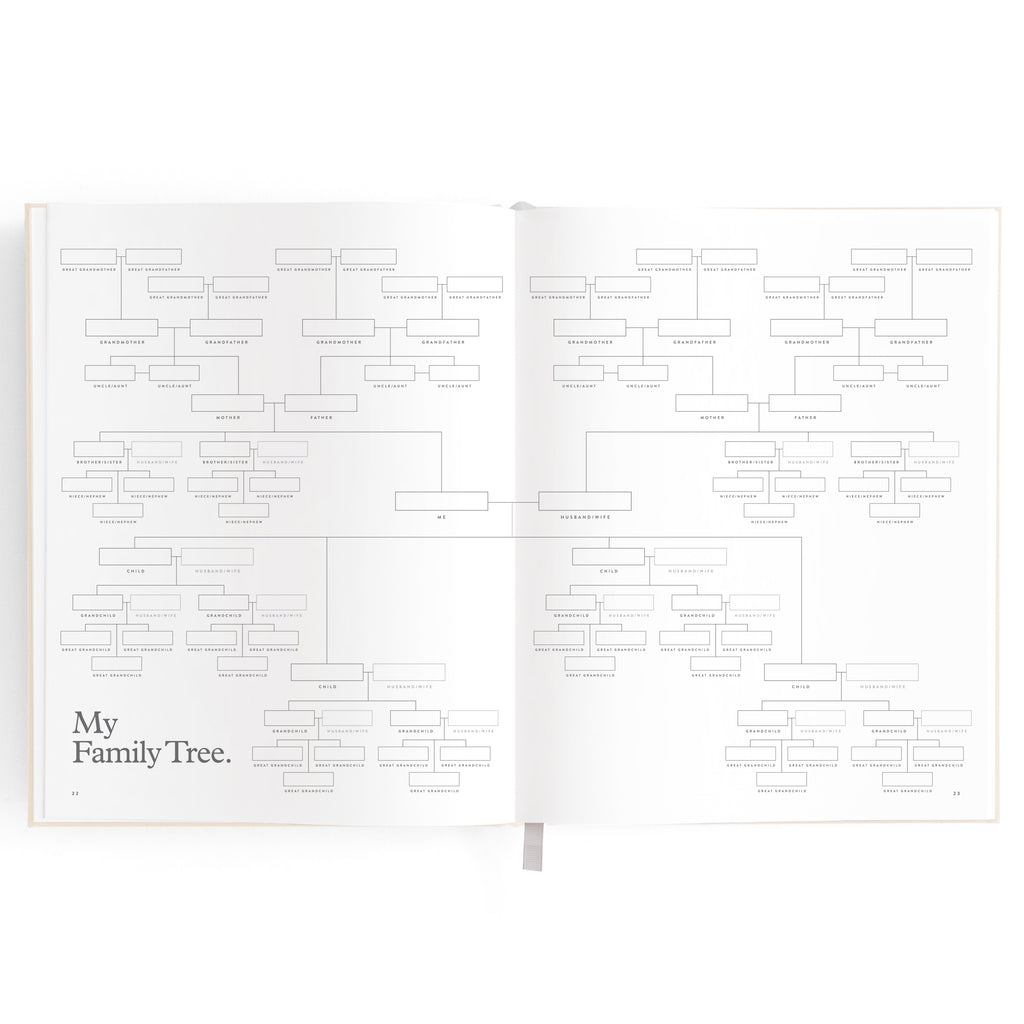 This Is My Story Memoir Journal Cream - PRE-ORDER (ARRIVING MAY)