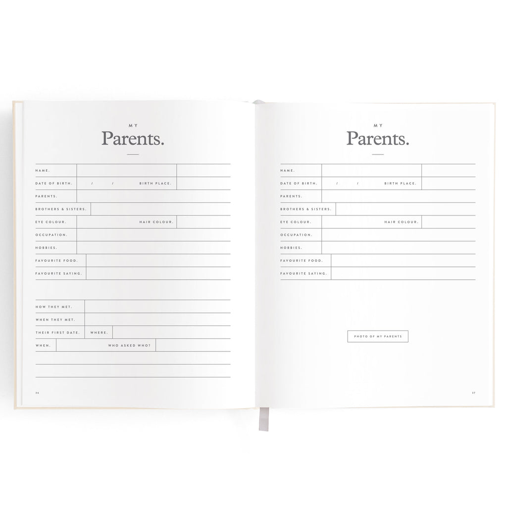 This Is My Story Memoir Journal Cream Boxed - PRE-ORDER (ARRIVING MAY)