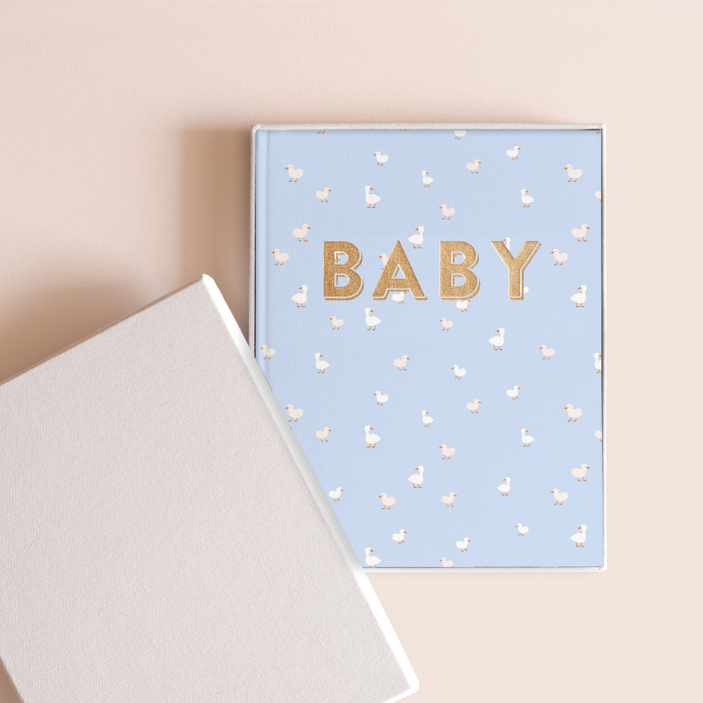 Baby Book Blue Ducks Boxed - 3rd Edition  - PRE-ORDER (JUNE)