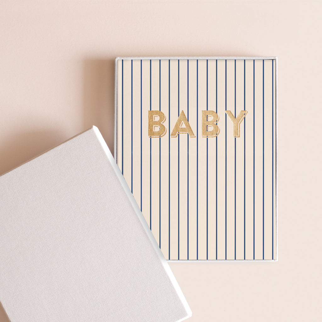 Baby Book Breton Stripe Boxed - 3rd Edition
