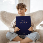 This Is My Story Memoir Journal Navy