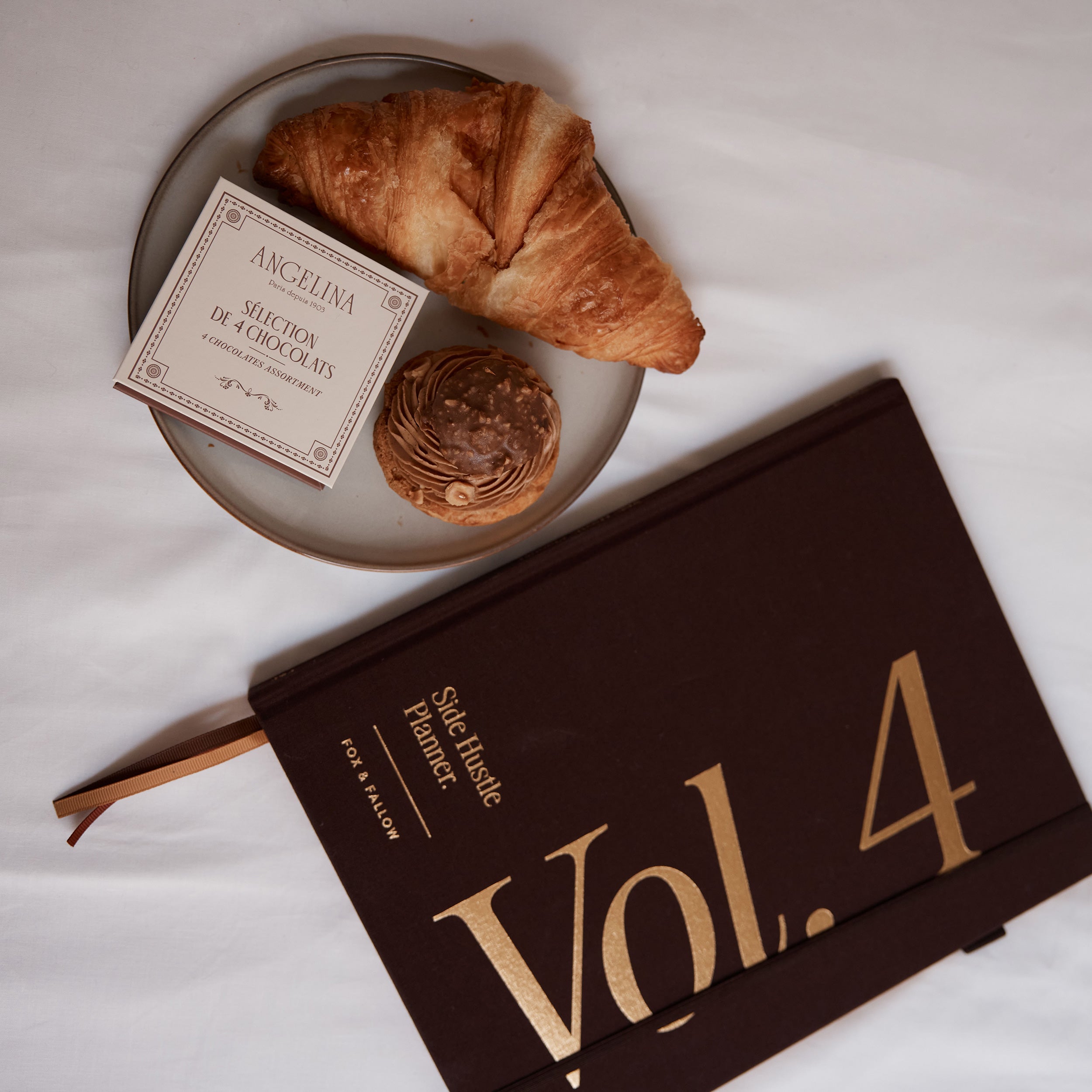 Side Hustle Planner Luxe Edition 4.0 - Chocolate