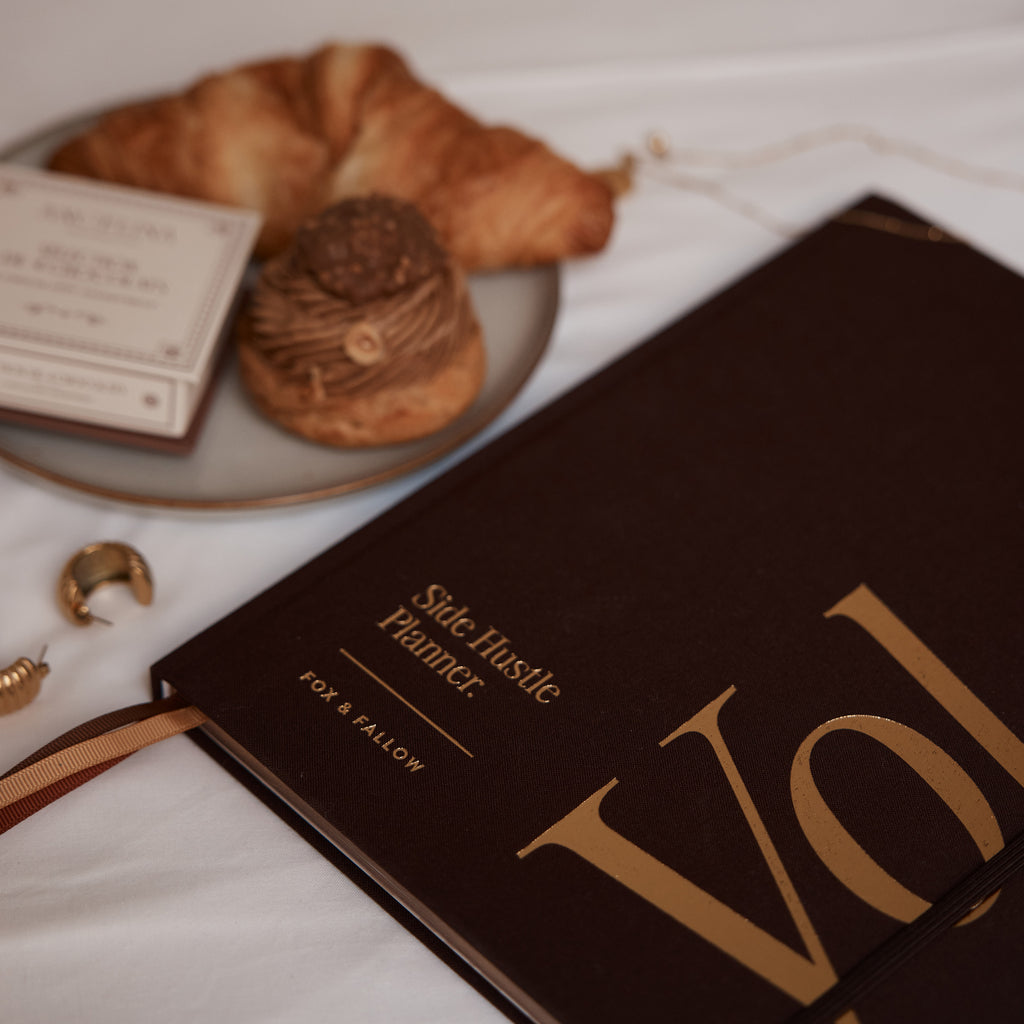Side Hustle Planner Luxe Edition 4.0 - Chocolate