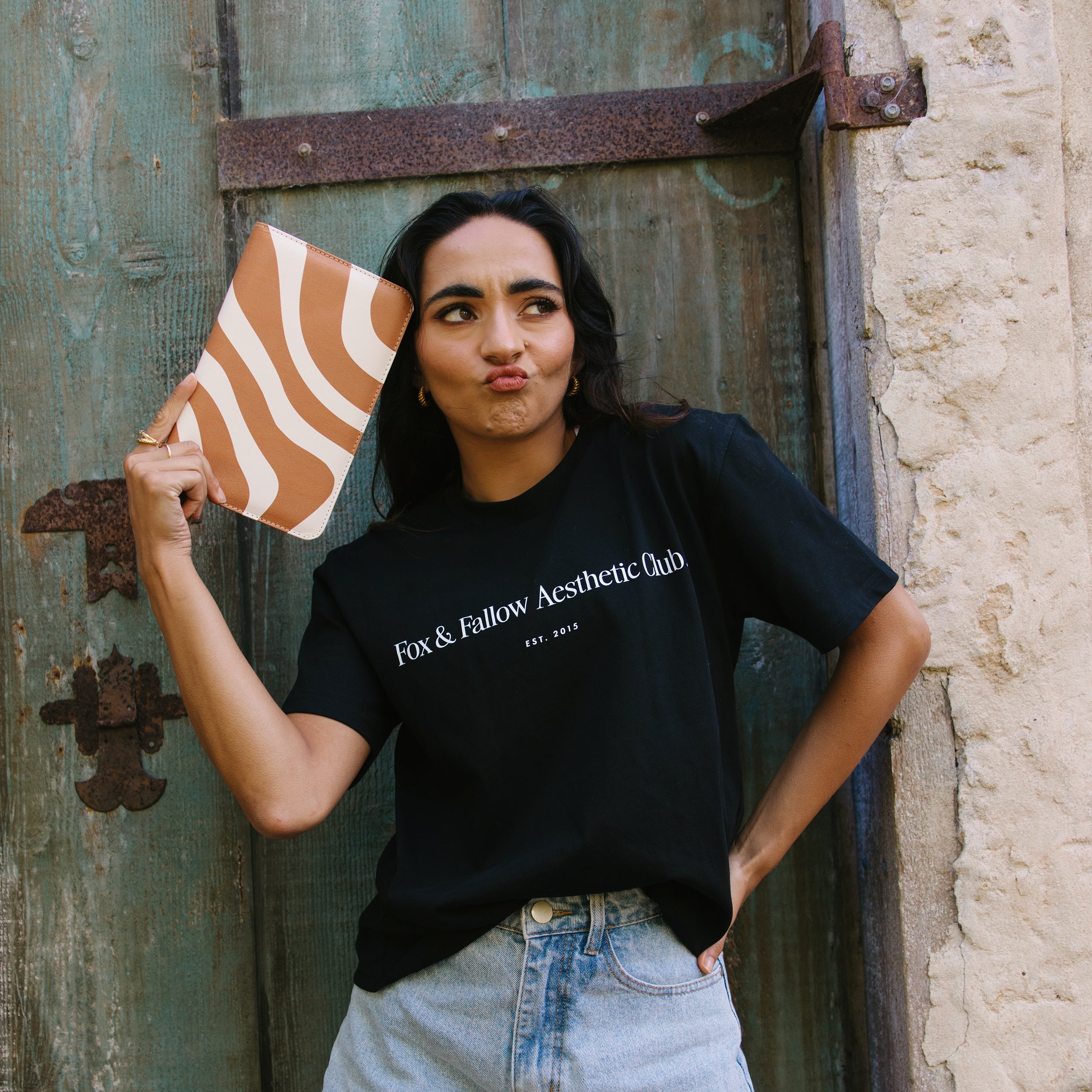 F&F Aesthetic Club 'Nice Things' Tee - Black - Unisex