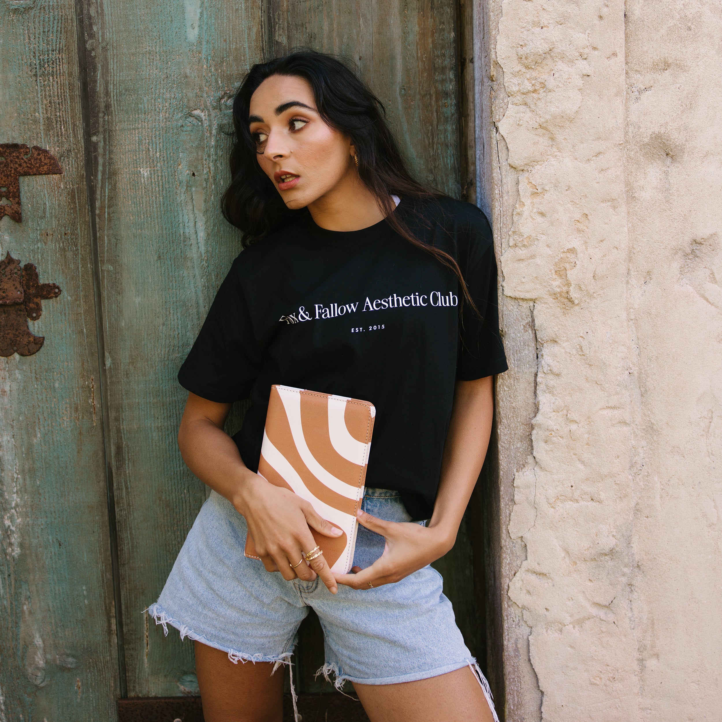 F&F Aesthetic Club 'Nice Things' Tee - Black - Unisex