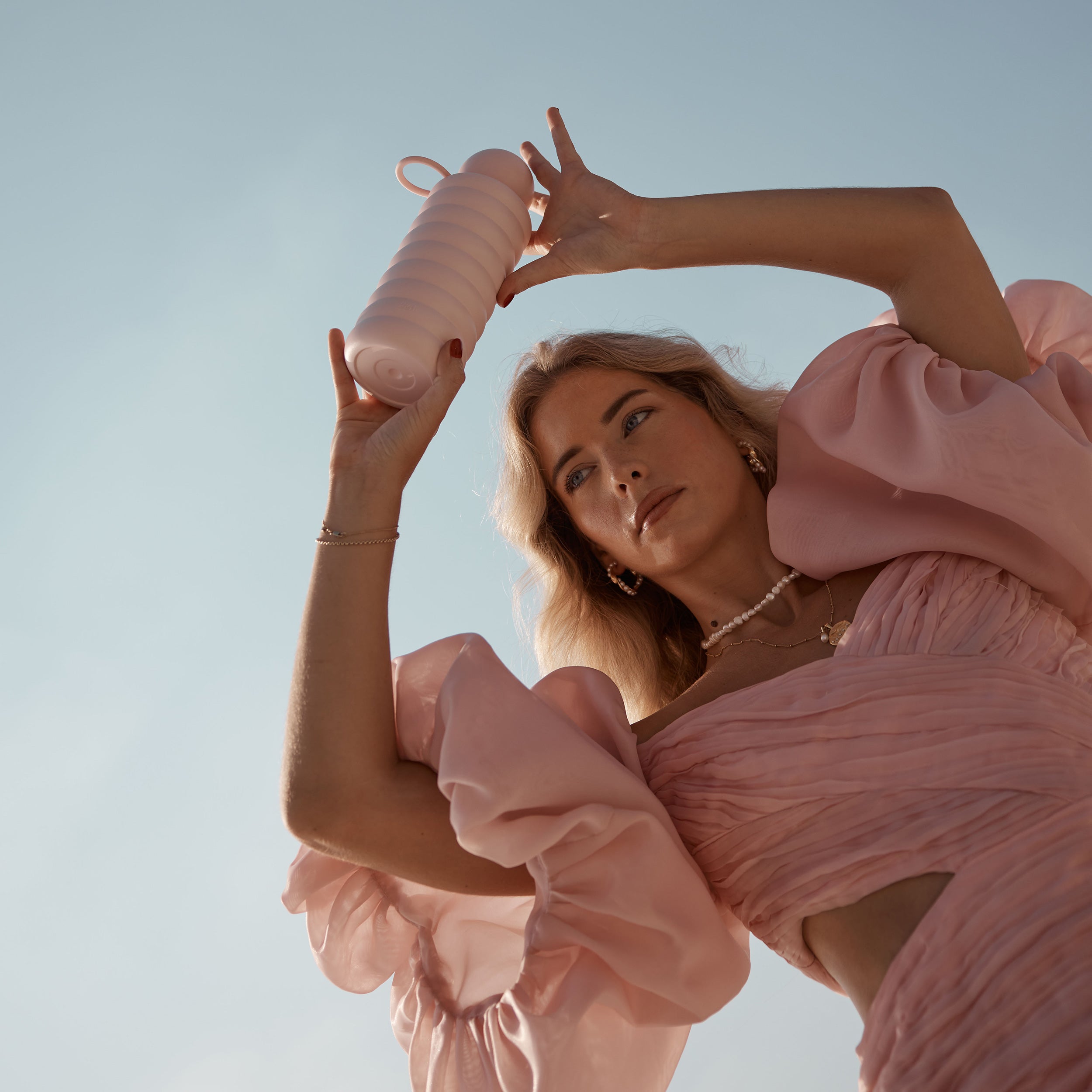 The Bubble Reusable Water Bottle 700ml - Ballet Pink - PRE-ORDER (APRIL)