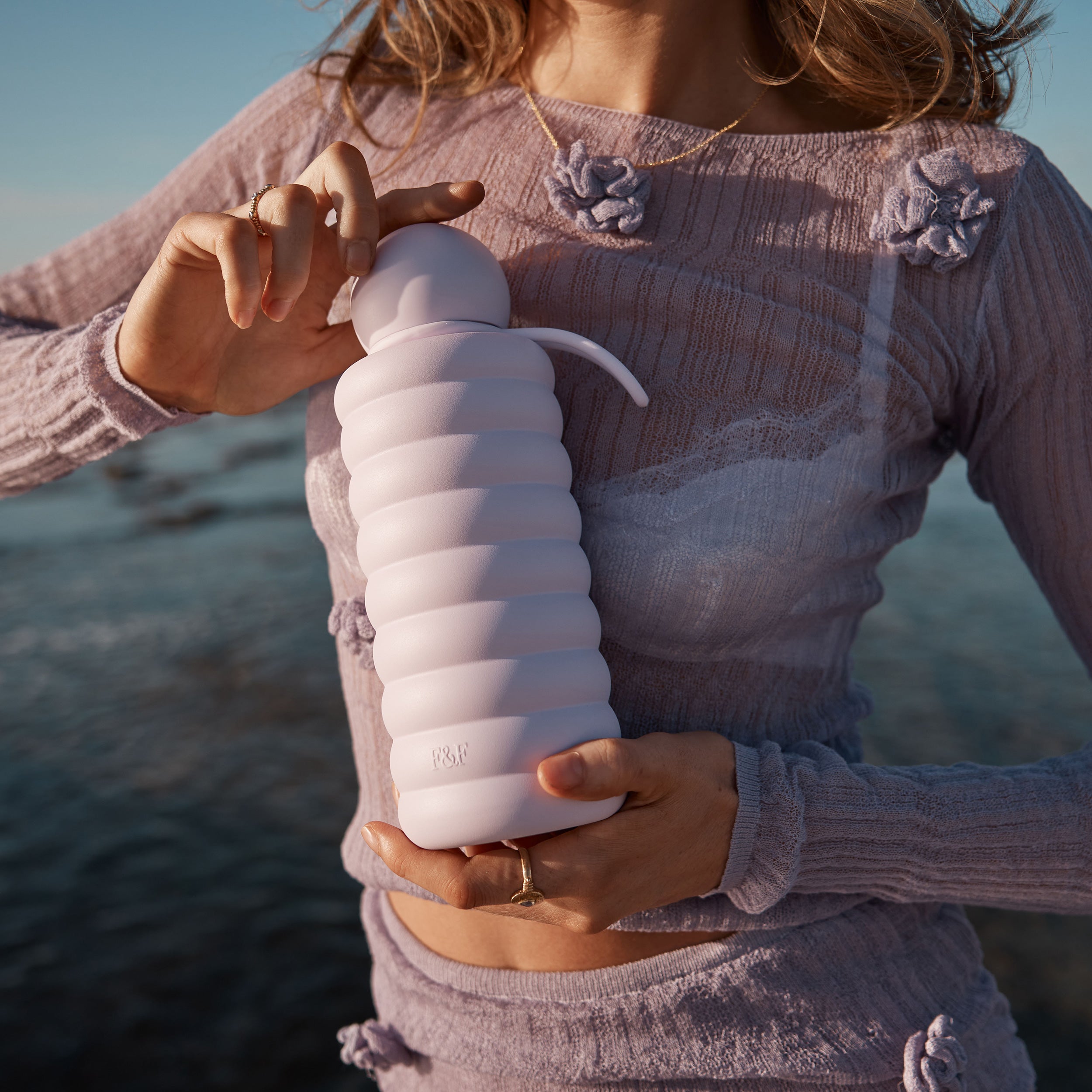 The Bubble Reusable Water Bottle 700ml - Lavender - PRE-ORDER (MID-LATE APRIL)