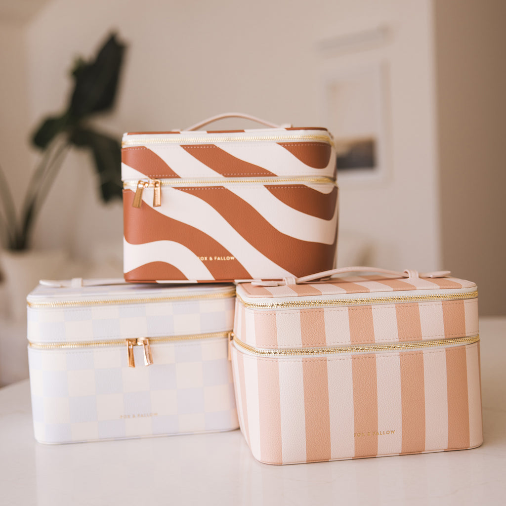 Rust Swirl Vanity Case - 'The Classic' - SECONDS