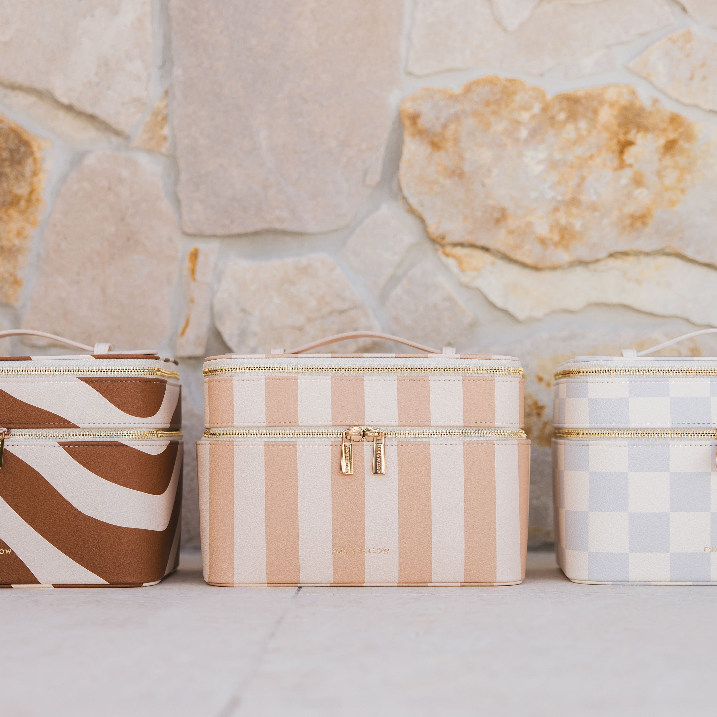 Powder Check Vanity Case - 'The Classic' - SECONDS