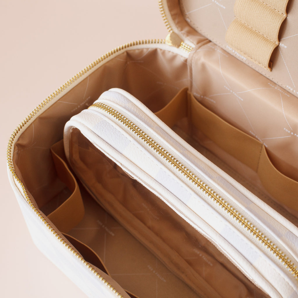 Powder Check Vanity Case - 'The Classic' - SECONDS