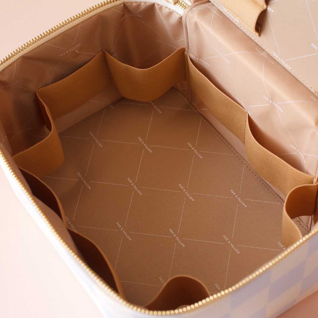 Powder Check Vanity Case - 'The Classic' - SECONDS