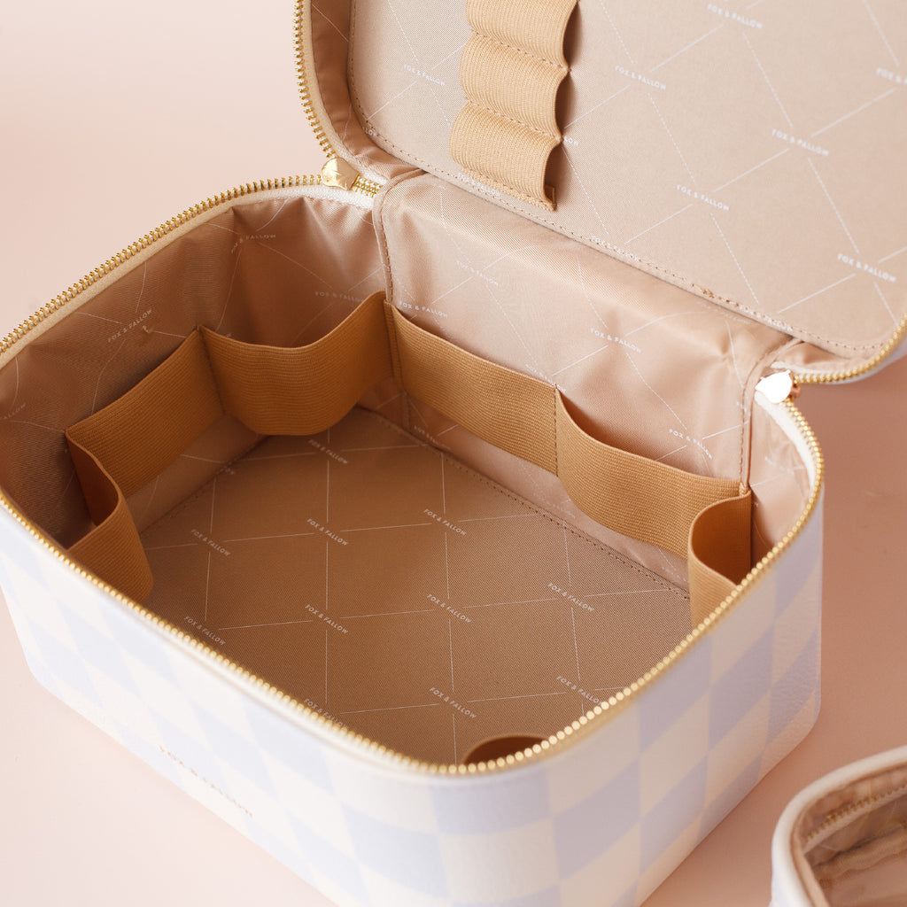 Powder Check Vanity Case - 'The Classic' - SECONDS