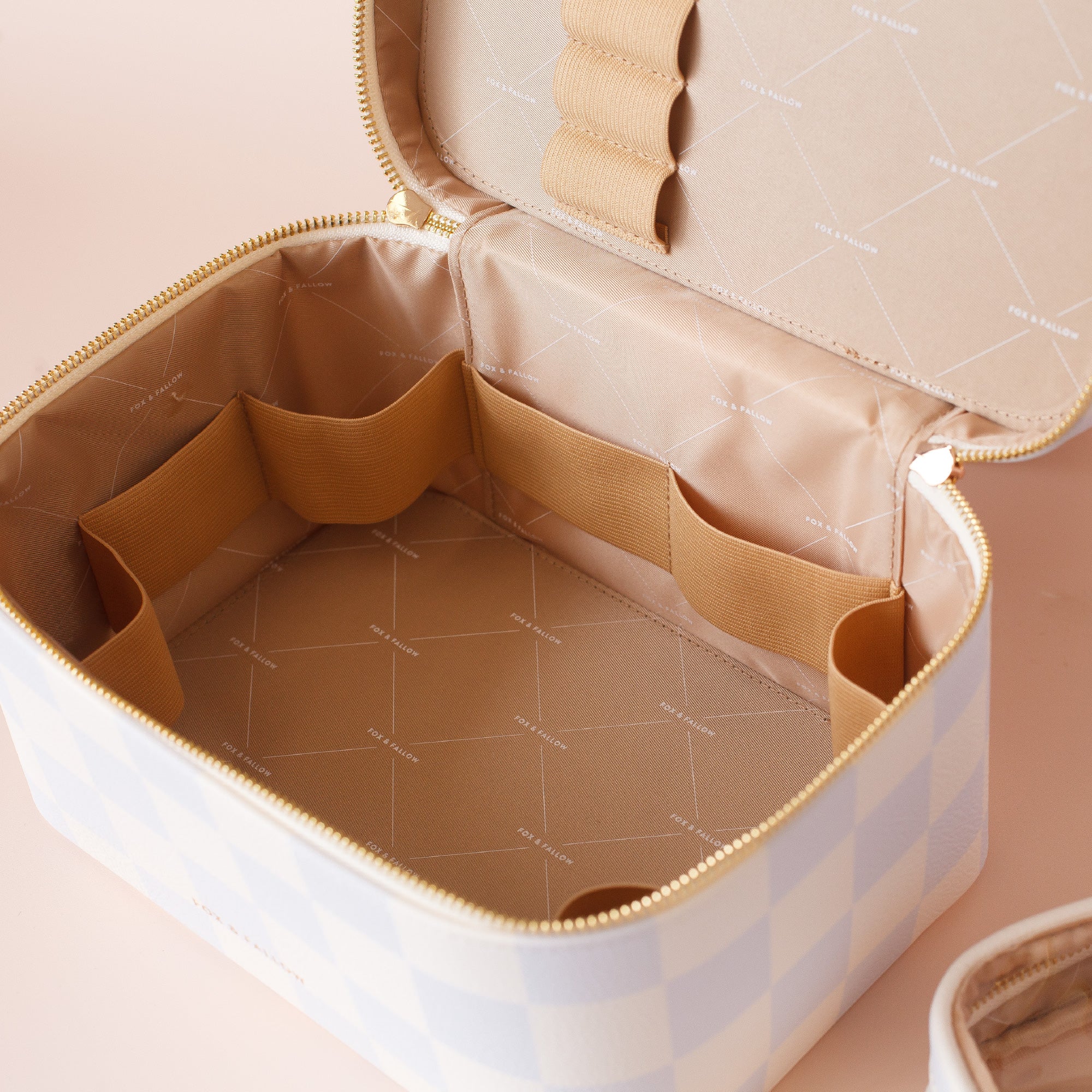 Powder Check Vanity Case - 'The Classic' - SECONDS