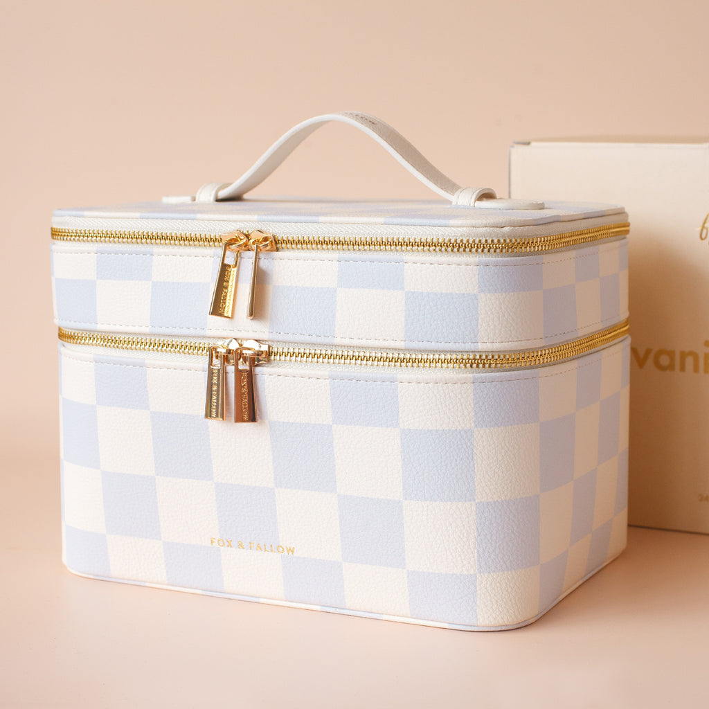 Powder Check Vanity Case - 'The Classic' - SECONDS