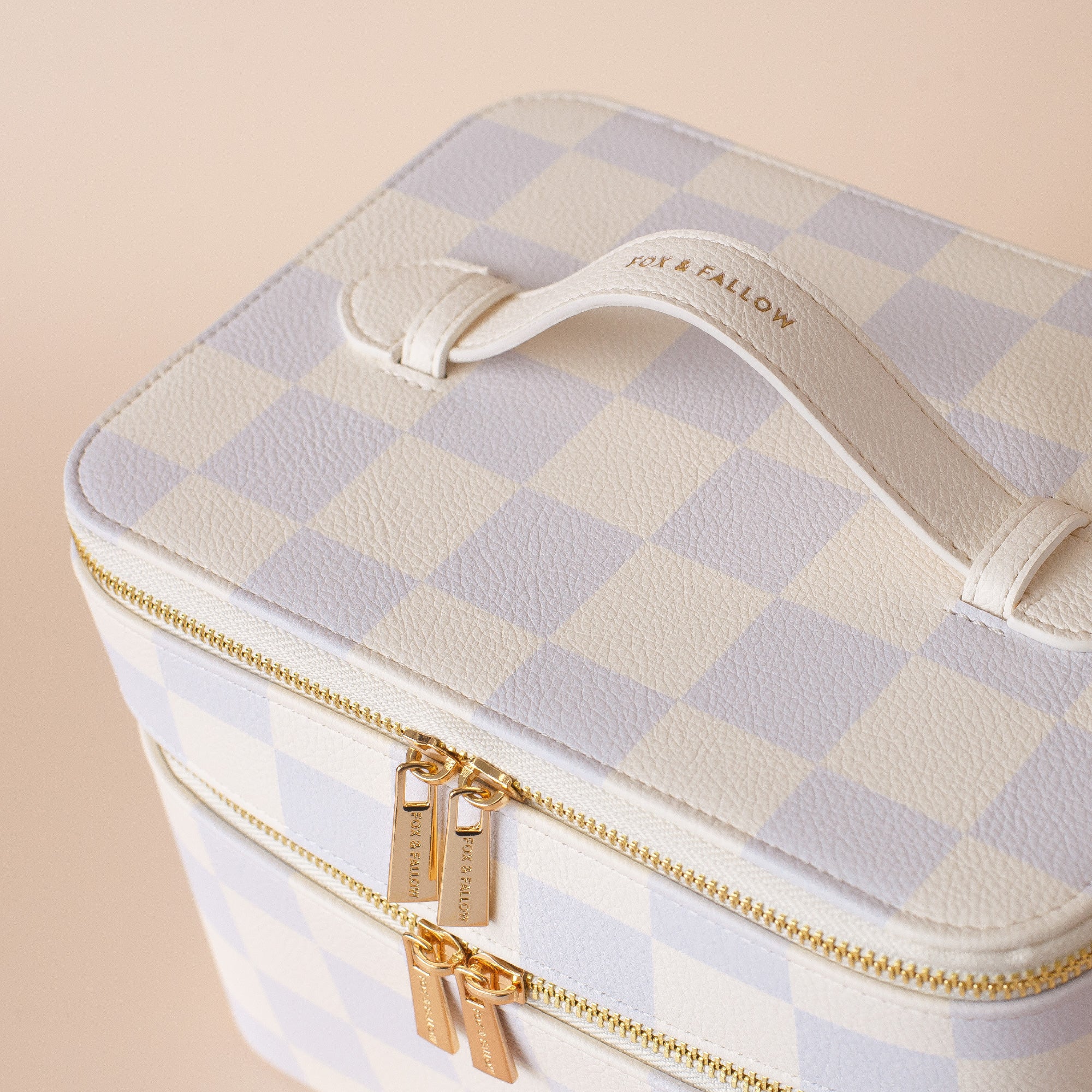 Powder Check Vanity Case - 'The Classic' - SECONDS
