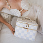 Powder Check Vanity Case - 'The Classic' - SECONDS