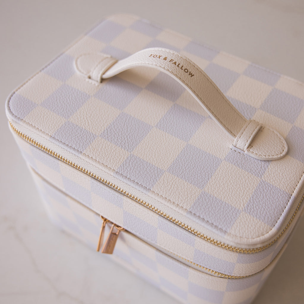 Powder Check Vanity Case - 'The Classic' - SECONDS