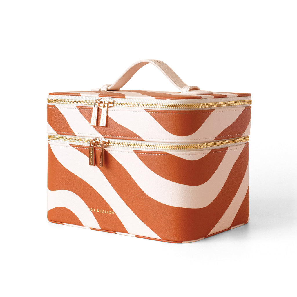 Rust Swirl Vanity Case - 'The Classic' - SECONDS