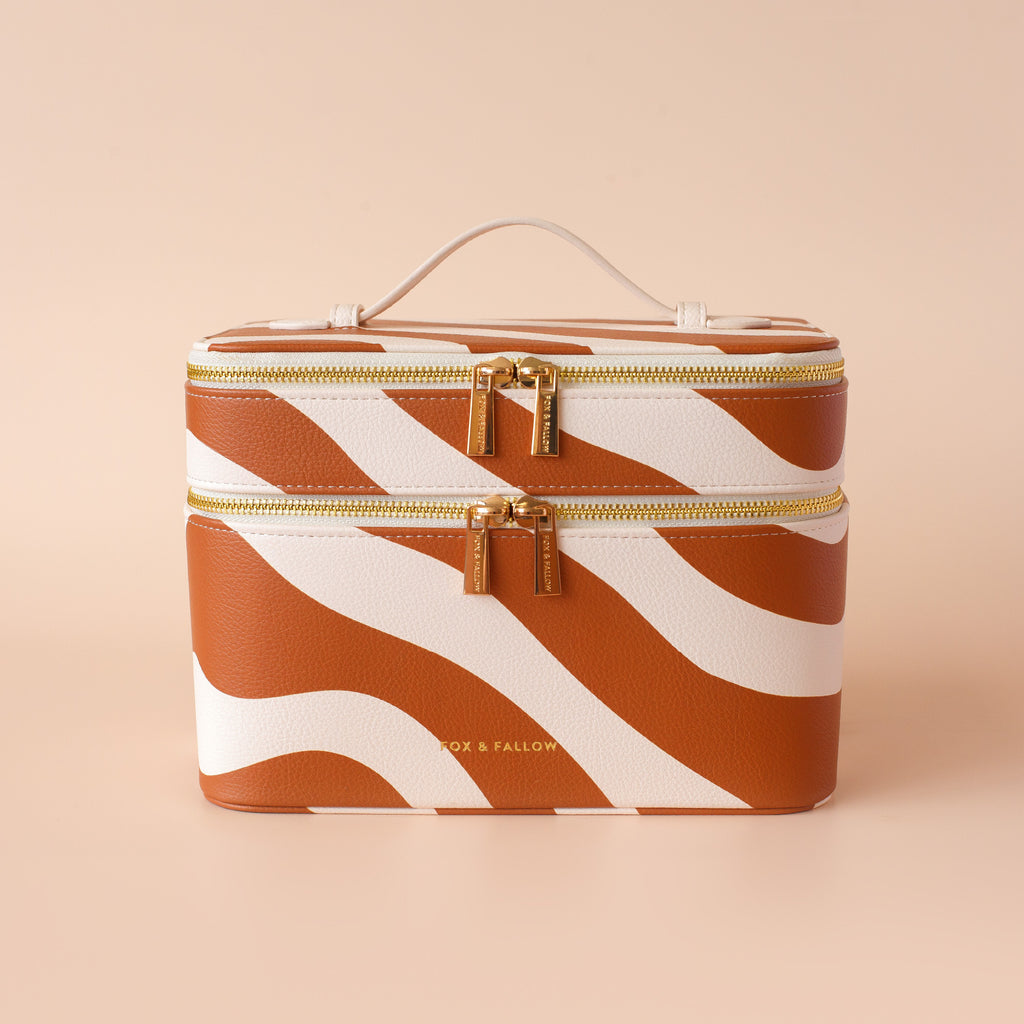 Rust Swirl Vanity Case - 'The Classic' - SECONDS