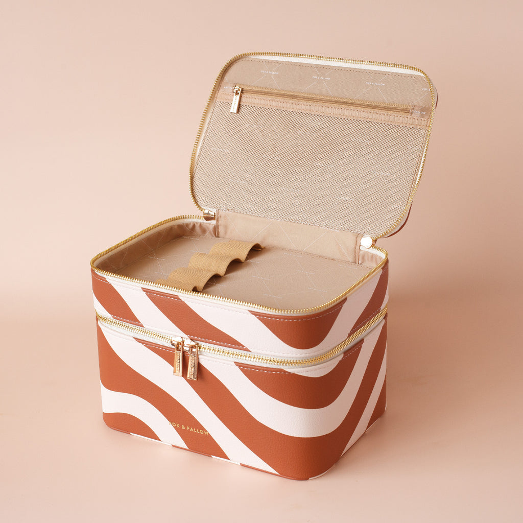 Rust Swirl Vanity Case - 'The Classic' - SECONDS