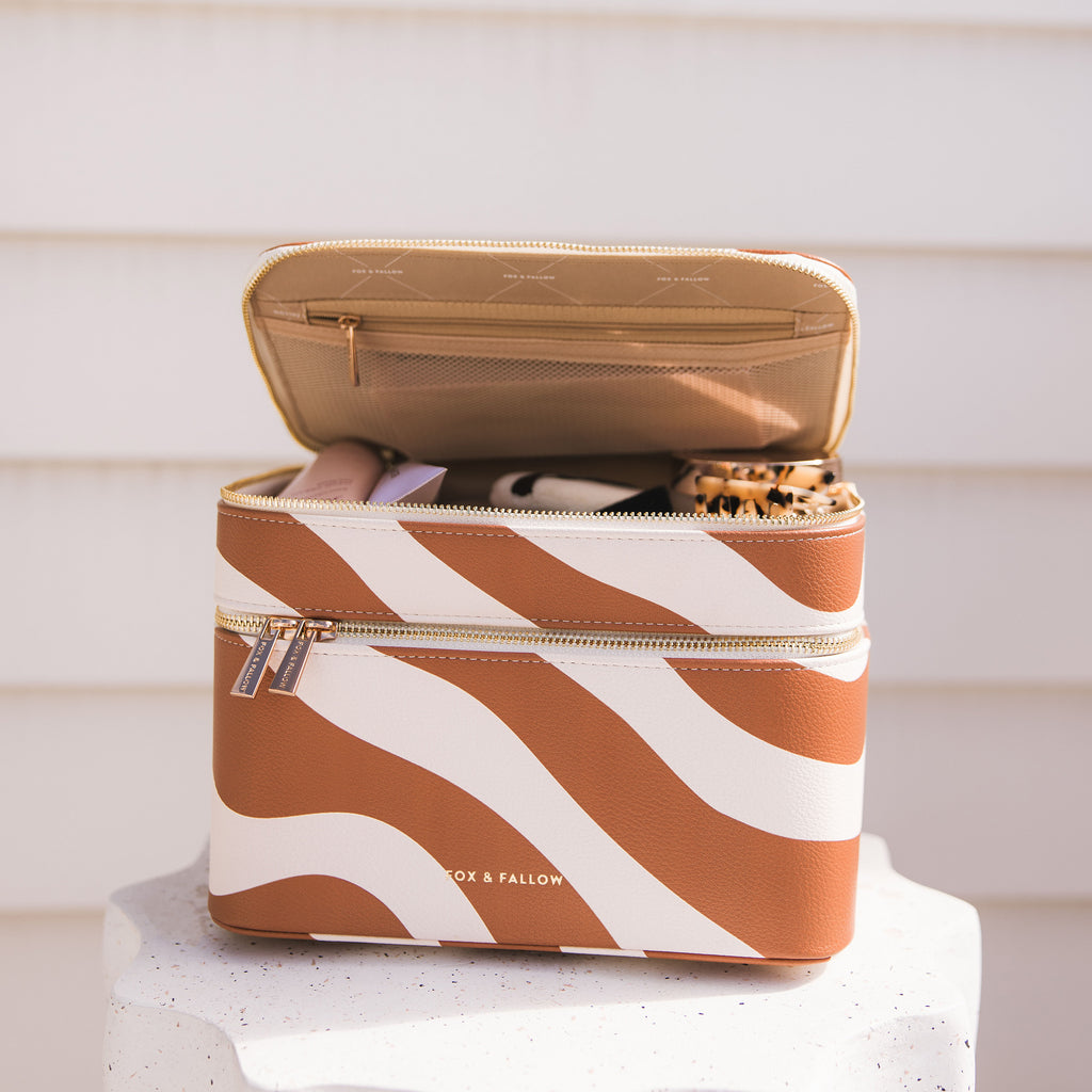 Rust Swirl Vanity Case - 'The Classic' - SECONDS