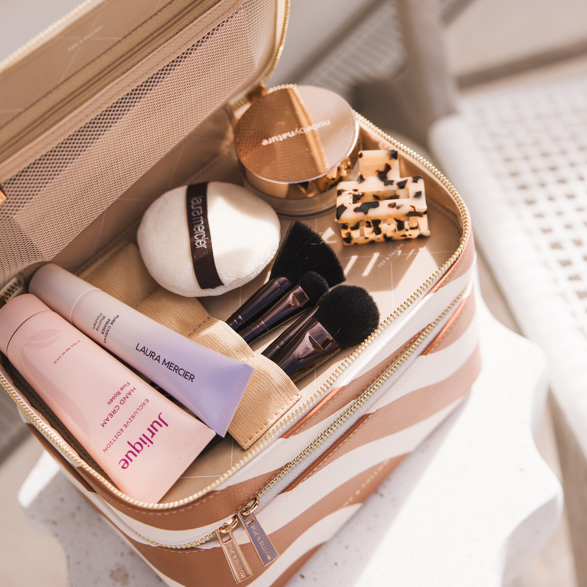 Rust Swirl Vanity Case - 'The Classic' - SECONDS