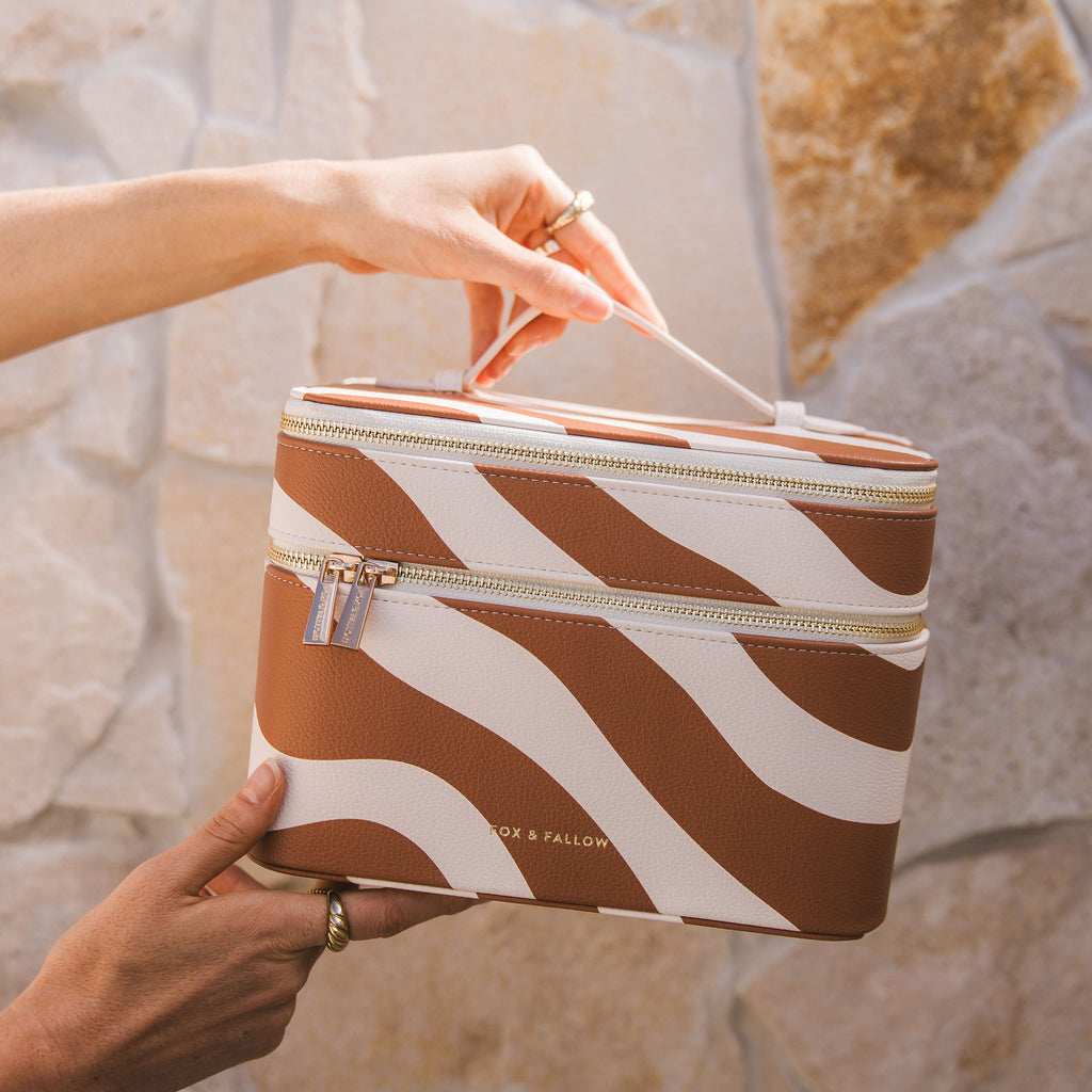 Rust Swirl Vanity Case - 'The Classic' - SECONDS