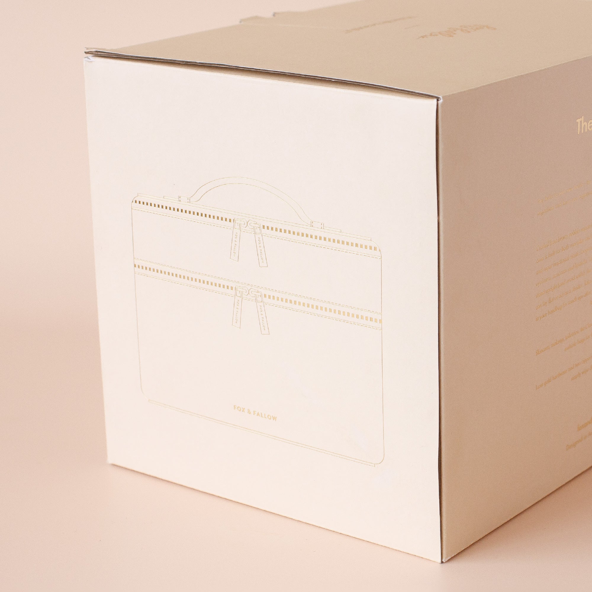 Powder Check Vanity Case - 'The Classic' - SECONDS