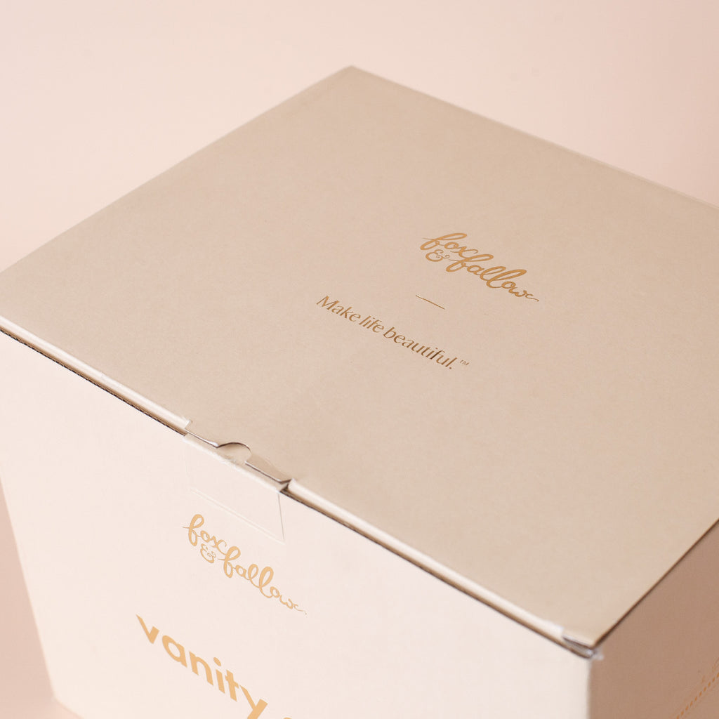 Powder Check Vanity Case - 'The Classic' - SECONDS