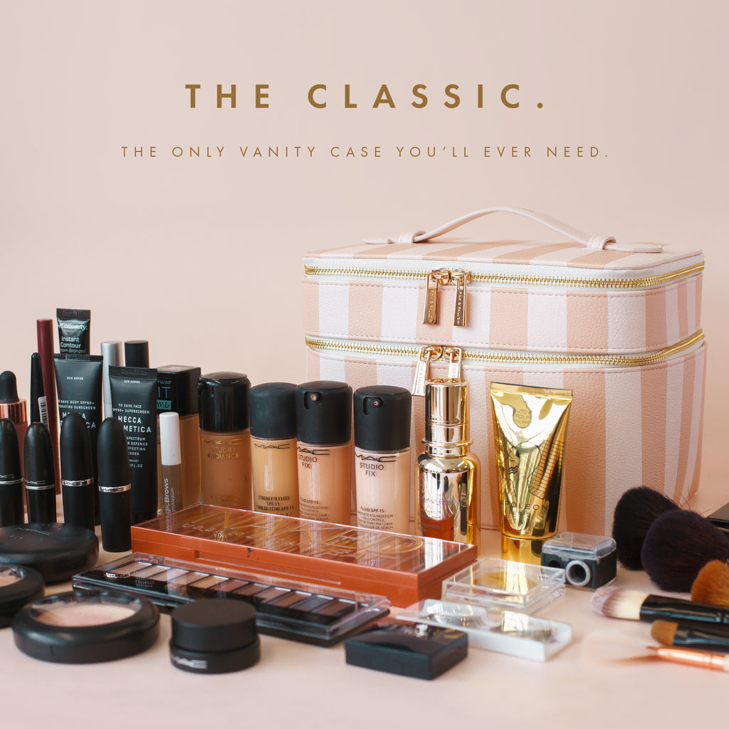 Powder Check Vanity Case - 'The Classic' - SECONDS