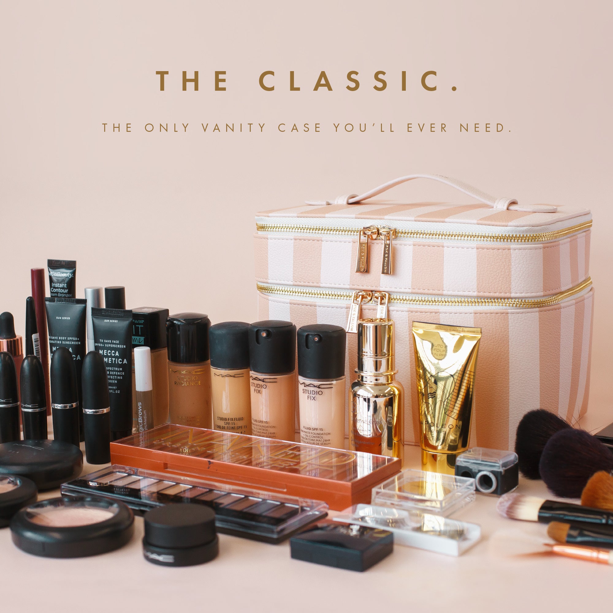 Powder Check Vanity Case - 'The Classic' - SECONDS