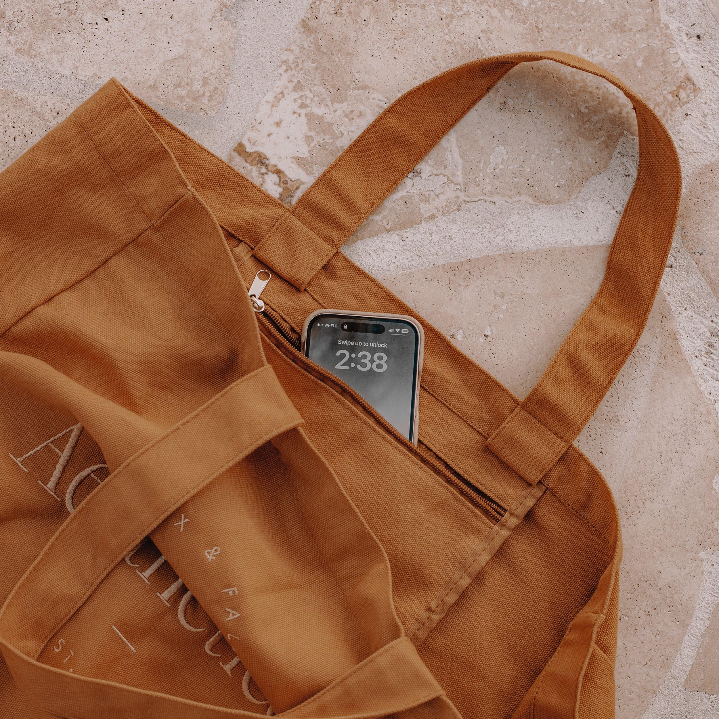 F&F Aesthetic Club Weekend Bag - Rust