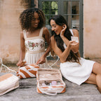 Rust Swirl Cosmetic Bag - SECONDS