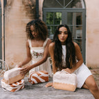 Rust Swirl Cosmetic Bag - SECONDS